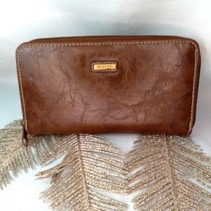 Brown Rosetti wallet